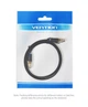 Патч-корд Vention CAT 8 Ethernet Flat/Плоский, 1 m, Black, rj-45 - rj-45, 8 жил (IKCBF) - изображение 3