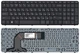 Клавіатура для ноутбука HP Pavilion (17, 17-E) Black, (Black Frame) UA - зображення 1