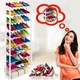 Полиця для взуття, тумба для взуття Amazing Shoe Rack Стійка-органайзер для зберігання 30 пар взуття з 10 полкамина регульована по висоті (D-2019091032) - зображення 3