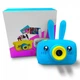 Детская фотокамера цифровая Голубой Baby Photo Camera Rabbit Х-500 (500XXBPCRFTKMC17) TIN66 - изображение 1