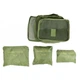 Набор дорожных органайзеров Laundry Pouch Travel 6 шт зеленый - изображение 2
