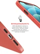 Силіконовий чохол для Apple iPhone 13, ICON2 Case, Рожевий, протиударний, панель, захист всього корпусу, матова поверхня Soft Touch, виступає над дисплеєм, сумісний із захисними склом і плівками, з мікрофіброю, ArmorStandart (ARM60478) - зображення 4