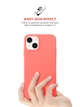 Силіконовий чохол для Apple iPhone 13, ICON2 Case, Рожевий, протиударний, панель, захист всього корпусу, матова поверхня Soft Touch, виступає над дисплеєм, сумісний із захисними склом і плівками, з мікрофіброю, ArmorStandart (ARM60478) - зображення 8
