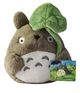 Мягкая игрушка My Neighbor Totoro Тоторо с листочком 25 см, серая (CBACA903946C) - изображение 3