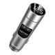 FM-трансмітер Baseus Energy Column Car Wireless MP3 Charger Silver (CCNLZ-0S) [52562] - зображення 1