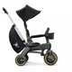Складаний триколісний велосипед Doona Liki Trike S5 Nitro Black - зображення 3