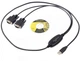 Кабель-переходник Viewcon USB2.0-2xCOM (9+25pin) 1.4 м Black (VE591) - изображение 3