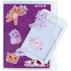 Блокнот Kite силиконовая обложка, 80 л., Purple cats (K22-462-2) - изображение 6
