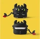 Силиконовый чехол Alitek для наушников Apple AirPods Pro Дракон Беззубик How To Train Your Dragon - изображение 1