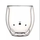Стакан c двойными стенками Двойным дном Мишка 250 ml cup002 - изображение 1
