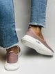 Женские кеды Evromoda 38 Пудровый 2593 - изображение 9
