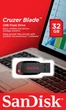 Флеш-накопичувач SANDISK USB 2.0 CRUZER BLADE 32GB BLACK/RED - изображение 3