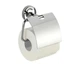 Держатель туалетной бумаги Wenko Power-Loc® Arcole с крышкой, 14,7 х 13,4 х 8 см, сталь, хром - изображение 3