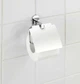 Держатель туалетной бумаги Wenko Power-Loc® Puerto Rico с крышкой, 13,5 х 14 х 6,5 см, цинковое литье под давлением, хром - изображение 3