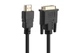 Кабель Prologix Premium HDMI - DVI V 1.3 (M/M), Single Link, 18+1, 1.8 м, Black (PR-HDMI-DVI-P-01-30-18m) - изображение 2