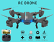 Квадрокоптер со складывающимся корпусом RC Drone IS33 (952RCDKVDRKPT) CLS55 - изображение 7