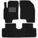 Килимки в салон Optimal для Chevrolet Epica '07-12 чорні текстильні (комплект) - зображення 1