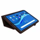 Чехол Deexe Folder Style для Lenovo Tab M10 Plus 1/2 Gen (TB-X606) - Coffee - изображение 2