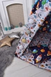 Палатка-Вигвам WIGWAMHOME Космос 110х110х180см темно-синяя - изображение 12