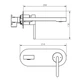 Смеситель для раковины DEVIT Laguna 8411X110B - изображение 2