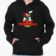 Худи мужской Вуди Вудпекер (Woody Woodpecker) (9225-2870-5) Черный XXL - изображение 1