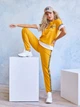 Спортивный костюм женский ISSA PLUS 11960 L Горчичный (issa2000325695293) - изображение 4