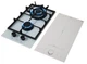 Комбинированная варочная поверхность Luxor Modul RI PG Induction 60 GAS WH BK + подставка Wok в подарок белый - изображение 8