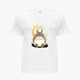 Детская футболка Мой сосед Тоторо (My Neighbor Totoro) (9224-2657) 158-164 см Хлопок Белый - изображение 1