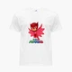 Детская футболка Герои в масках (PJ Masks) (9224-1615) 158-164 см Хлопок Белый - изображение 1