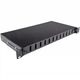 Патч-панель CMS 24 порта 12 SC-Duplex или LC Quad, 1U, черная UA-FOP12SCD-B - изображение 1