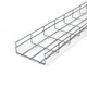 Лоток сетчатый CMS 150х50х2500, проволока Ø4 мм, белый цинк CMS-WBC4-15050Z - изображение 1