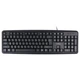 Клавіатура дротова Vinga KB110BK чорна - изображение 1