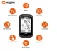Велосипедный компьютер Magene C406 c GP, поддержка Strava, датчиков каденса, пульса,мощности, подсветка, Черный с красным - зображення 5