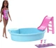 Игровой набор Barbie and Pool Басейн Барби (GHL92) - изображение 1