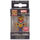 Брелок для ключей Funko Pocket Pop! Lucha Libre La Estrella Cosmica Bobble-Head Captain Marvel - изображение 2