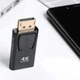 Переходник U&P DisplayPort - HDMI 4K 0.1 м Black (WAZ-HD82-BK) - изображение 5