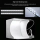 Лайткуб Фотобокс с подсветкой для предметной съемки Puluz PU5022 LED 24x23x22см - изображение 10