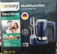 Потужний Міксер Rainberg 600W на 5 швидкостей RB-2216 з підставкою - изображение 2