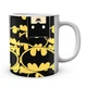 Чашка с принтом белая Бэтмен Batman Бэтмен Мультяшный BM.02.346 Кружка керамическая 0,33 - изображение 4