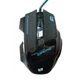 Игровая мышь проводная Gaming mouse LED G-509-7 Чёрная- геймерская USB мышка для компьютера ноутбука светодиодная с Double click - изображение 2