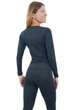 Термокофта женская JIBER Soft Thermal, лёгкая, антрацит (чёрная) S - изображение 4