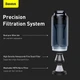 Універсальний пилосос BASEUS Home Use Vacuum Cleaner Dark Space H5 16Kpa, 110W, 30Min, 4*2500mAh (VCSS000101) УЦІНКА!!! - зображення 8