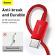 USB кабель для iPhone Type С на Lightning BASEUS Superior Series Fast Charging Data Cable (2m, 20W). Red - изображение 3