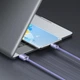 USB кабель с разъемом Type-C Baseus Crystal Shine Series Type-C (100W, 2m). Purple - изображение 9