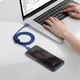 USB кабель Type-C на Type-C для iPad/Android/ПК/MacBook Baseus Crystal Shine Series (100W, 2m). Blue - изображение 8