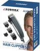 Машинка для стрижки волос Aurora 081AU черная с острыми и надежными ножами и титановым покрытием лезвий 4 насадки - изображение 4