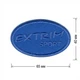 Нашивки для ремонту одягу Embroidery Extrim Sport 65x40 мм 15 шт (68793) - зображення 7