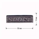 Нашивки для ремонту одягу Embroidery SPORT 50x13 кольорові 12 шт (68822) - зображення 3