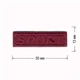 Нашивки для ремонту одягу Embroidery SPORT 50x13 кольорові 12 шт (68822) - зображення 9