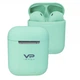Беспроводные наушники гарнитура Veron (VR-01) TWS Bluetooth Earphone — Colorful Sound, Green (723810) - изображение 1
